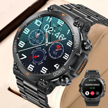 Розумний смарт годинник Smart Storm Steel, 2 ремінці