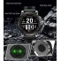 Розумний смарт годинник North Edge CrossFit GPS Black з компасом