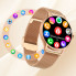 Розумний смарт годинник Smart Milano Gold Steel, 2 ремінці