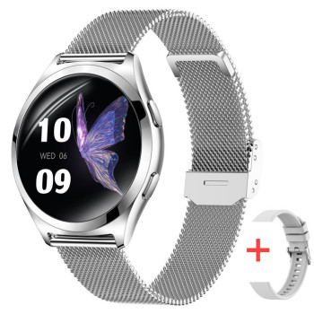 Розумний смарт годинник Smart Love Pro Silver Steel, 2 ремінці