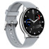 Розумний смарт годинник Smart Melisia Silver Rubber, 2 ремінці