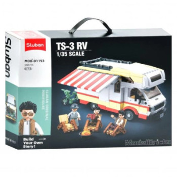 Конструктор ігровий Sluban Автобус M38-B1193 506 деталей